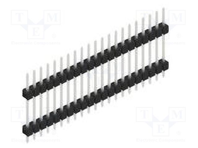 Connector: pin strips; pin header; male; PIN: 21; 2.54mm; THT; 1x21