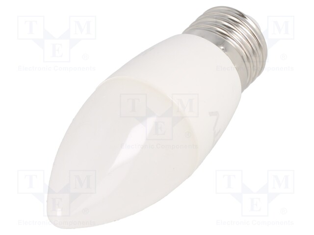 LED lamp; neutral white; E27; 230VAC; 720lm; 8W; 160°; 4000K