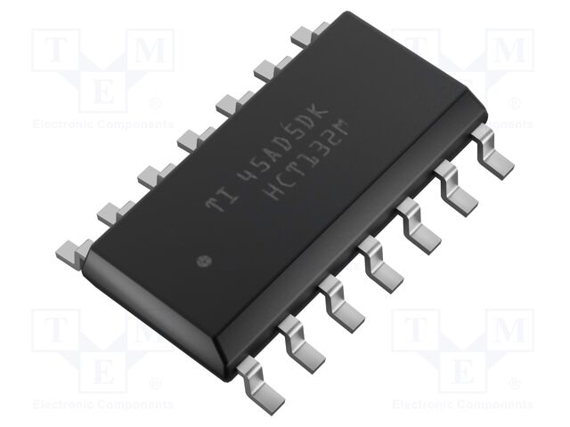 IC: digital; NAND; Ch: 4; IN: 2; SMD; SO14; 4.5÷5.5VDC; HCT