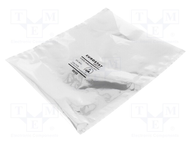 Protection bag; ESD; L: 203mm; W: 152mm; Thk: 76um; IEC 61340-5-1