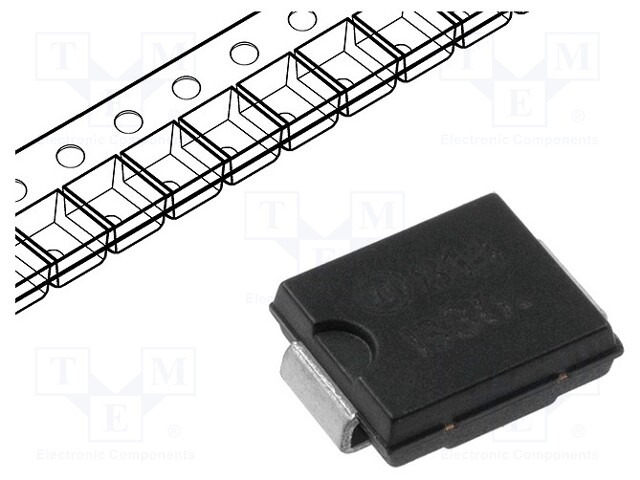 Diode: transil; 1.5kW; 24.4V; 42.2A; unidirectional; DO214AB