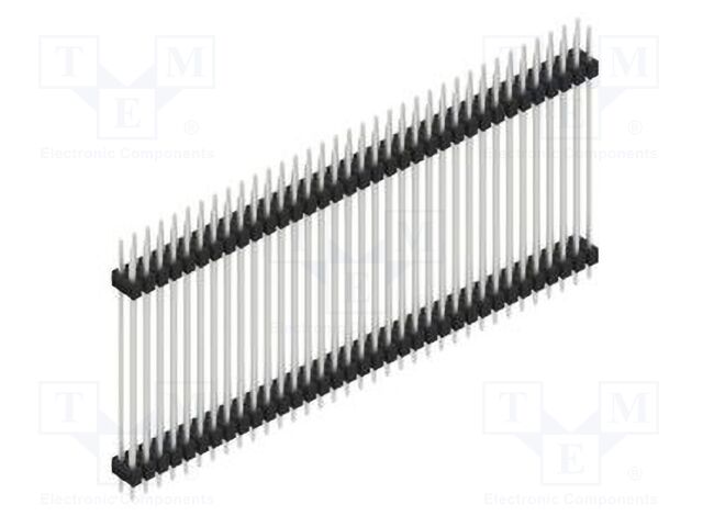 Connector: pin strips; pin header; male; PIN: 70; 2.54mm; THT; 2x35