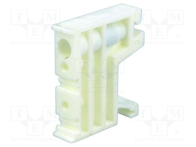 Holder; Application: ZUG; white; Width: 10mm; polyamide; TS35