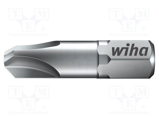 Screwdriver bit; Tri-Wing®; TW4; Overall len: 25mm; Torsion