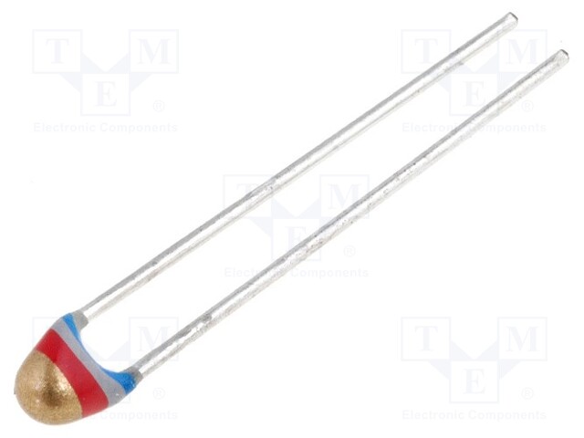 NTC thermistor; 6.8kΩ; THT; 3977K; -40÷125°C; 500mW