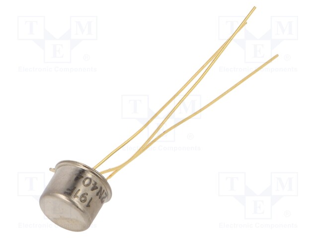 Transistor: PNP; bipolar; germanium; 24V; 100mA; 150mW; TO5