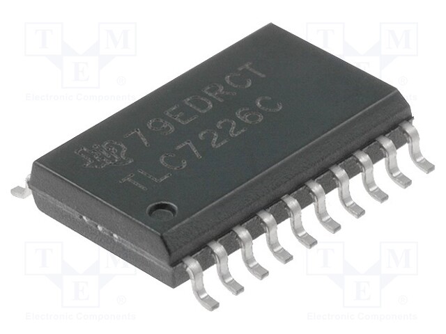 D/A converter; 8bit; 143ksps; Channels: 4; 4.5÷5.5V; SO20