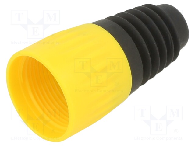 RAMP STRAIN RELIEF CAP YELLOW