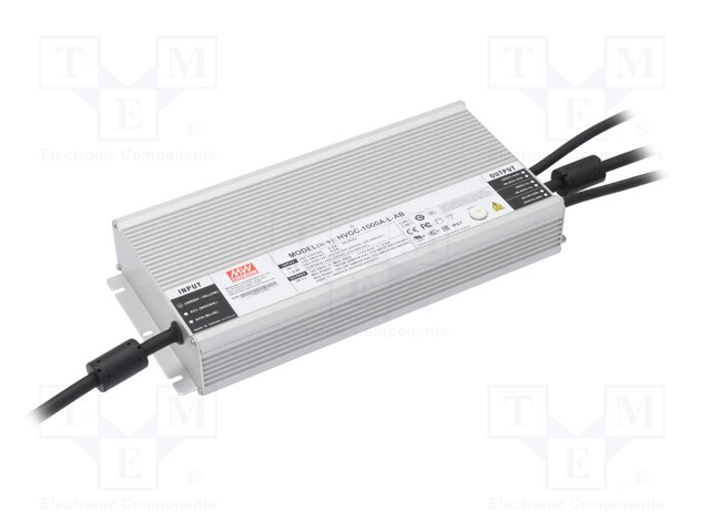 Power supply: switched-mode; LED; 1003.2W; 150÷380VDC; 180÷528VAC