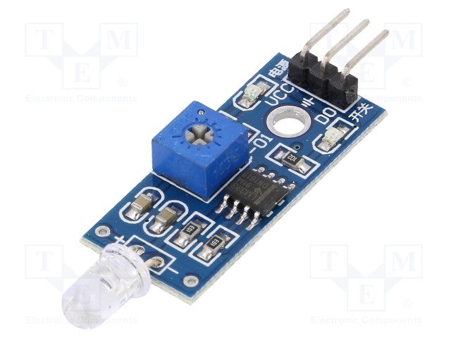 Sensor: ambient light; digital; 3.3÷5VDC; Channels: 1