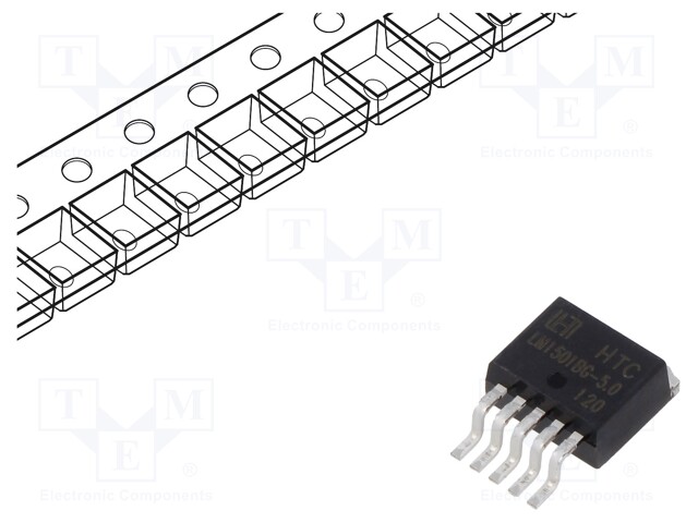 IC: PMIC; DC/DC converter; Uin: 8÷40V; Uout: 5V; 5A; TO263-5; Ch: 1