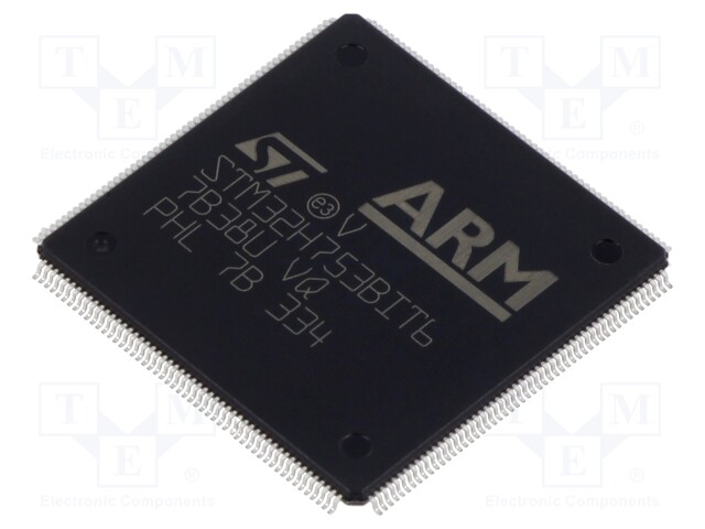 IC: ARM microcontroller; Flash: 2MB; 480MHz; SRAM: 1MB; LQFP208