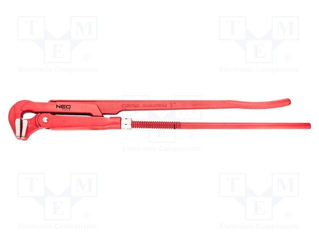 Wrench; adjustable; 2"; Max jaw capacity: 40mm; for pipe gripping