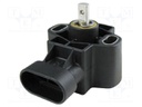 Sensor: Hall; rotary position sensor; Range: 120° (±60°); IP67