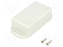 Enclosure: multipurpose; X: 35mm; Y: 60mm; Z: 20mm; with fixing lugs