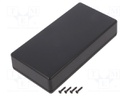 Enclosure: multipurpose; X: 85.5mm; Y: 170mm; Z: 35.5mm; TW; ABS; IP40