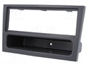Radio mounting frame; Suzuki; 1 DIN; grey (dark)