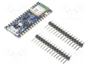 Dev.kit: Arduino; I2C,SPI,USART; USB micro,pin strips; 3.3VDC