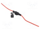 Fuse acces: fuse holder; 30A; Leads: cables; -40÷85°C; 58V