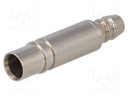 Contact; female; Han Modular Pneumatic; Ø6mm pipe; 10000cycles