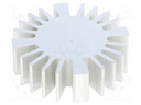 Heatsink; LED; Ø: 50mm; H: 15mm