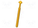 Needle-like test probe; Operational spring compression: 4.4mm