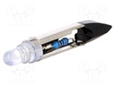 LED lamp; blue; T6,8; 12VDC; 12VAC