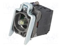 Illuminating unit; 22mm; Harmony XB4; -25÷70°C; Illumin: LED