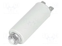 Capacitor: motors, run; 1.5uF; 450V; Ø25x51mm; -25÷70°C; ±10%; V: 2