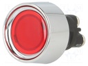 Switch: push-button; Pos: 2; SPST-NO; 50A/12VDC; red; Illumin: LED