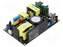 AC/DC Open Frame Power Supply (PSU), ITE & Medical, 1 Output, 250 W, 450W @ 10CFM