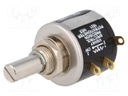 Potentiometer: shaft; multiturn; 50kΩ; 2W; ±5%; 6.35mm; Series: 534