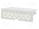 Terminals cover; for enclosures; grey