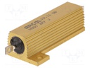 Resistor: wire-wound; with heatsink; screw; 2.7Ω; 50W; ±5%
