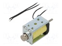 Electromagnet: push; Usup: 24VDC; Power: 5.5W; Force: 28.4N; 110.2Ω