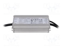Power supply: switched-mode; LED; 100W; 34÷95V; 1050÷1500mA; OUT: 1