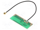 Antenna; WiFi; 2dBi; linear; Mounting: for ribbon cable; 50Ω
