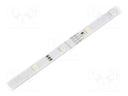 LED strip; 12V; RGB; W: 10mm; L: 300mm; 120°; D: 3mm; LED/m: 30; 7.2W/m