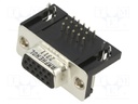 D Sub Connector, High Density, Receptacle, HD Series, 15 Contacts, DE, Solder
