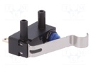 Microswitch SNAP ACTION; with lever with roller simulation