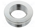 Reduction of threads for glands; Int.thread: PG11; brass; nickel