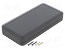 Enclosure: multipurpose; X: 80mm; Y: 165mm; Z: 27mm; LC; ABS; IP40