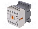 Contactor: 3-pole; NO x3; Auxiliary contacts: NC; 24VAC; 9A; W: 45mm