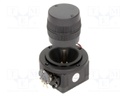 Joystick; 0÷5kΩ±5%,3- axes; Stabl.pos: 1; 5kΩ; -10÷80°C