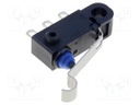 Microswitch SNAP ACTION; with lever with roller simulation
