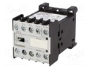 Contactor: 3-pole; NO x3; Auxiliary contacts: NC; 230VAC; 9A