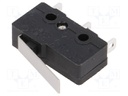 Microswitch SNAP ACTION; with lever; SPDT; 3A/250VAC; ON-(ON)
