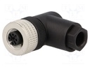 Plug; M12; PIN: 4; female; A code-DeviceNet / CANopen; for cable