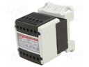 Transformer: mains; 63VA; 230VAC,400VAC; 24V; 48V; DIN; IP20