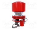 Signaller: obstruction light; continuous light; 22÷51VDC; 2.9kg